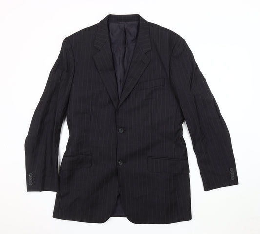 Mens UK Size 41 T.M.Lewin Regular Black Suit Jacket
