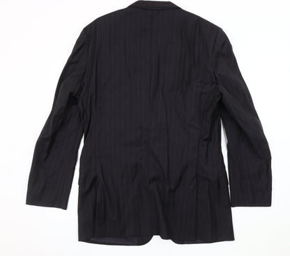 Mens UK Size 41 T.M.Lewin Regular Black Suit Jacket