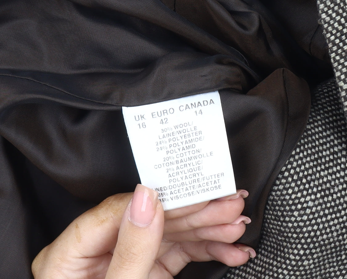 Windsmoor Women's Brown Blazer Size 16