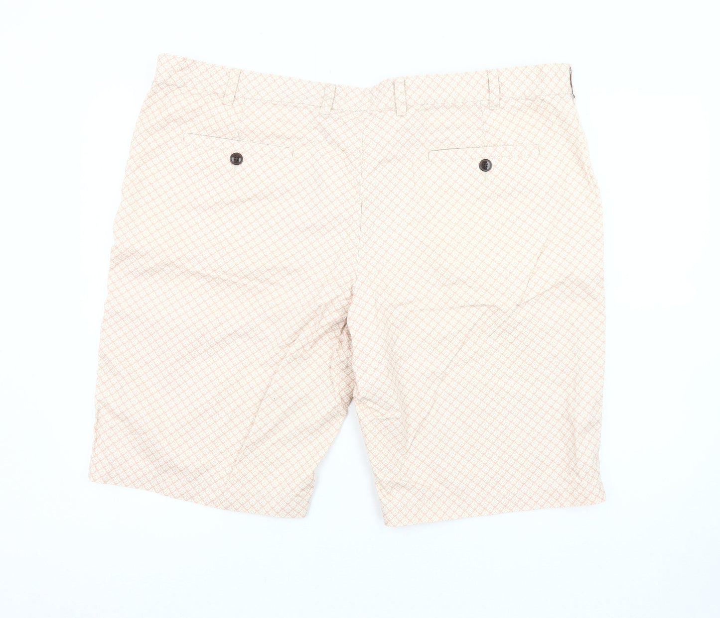Marks and Spencer Men's Beige Chino Shorts XL