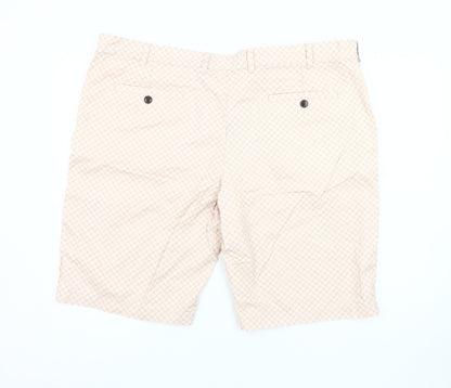 Marks and Spencer Men's Beige Chino Shorts XL