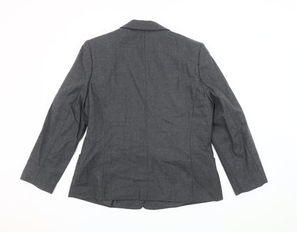 Eastex Women’s Grey Blazer, Size 12, Business Wear