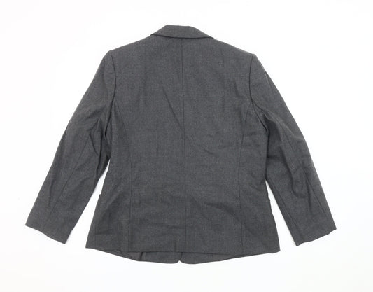 Eastex Women’s Grey Blazer, Size 12, Business Wear