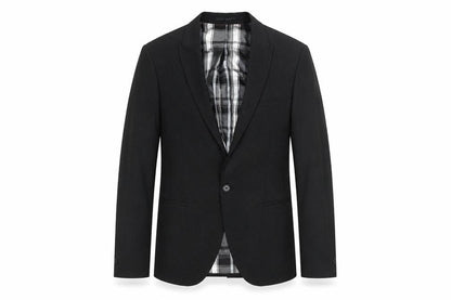 Mens UK Size 40 White Label Regular Black Suit Jacket