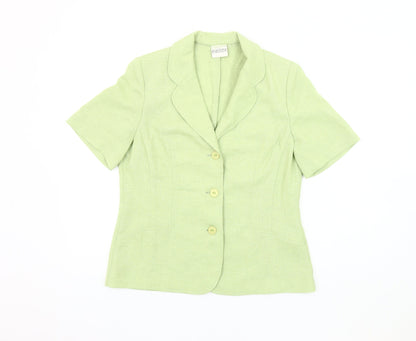 Eastex Women's Green Suit Jacket Size 10 Classic Style
