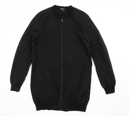 Jacqueline de Yong Women's Black Bomber Jacket Size 2