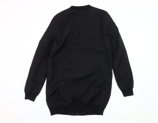 Jacqueline de Yong Women's Black Bomber Jacket Size 2