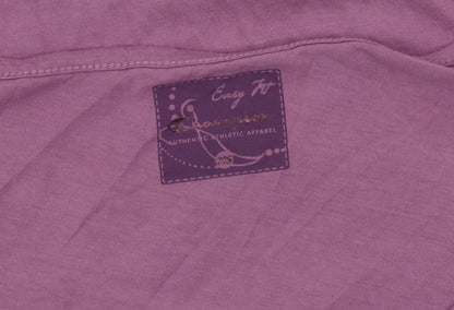 Champion Women's Purple XS T-Shirt Casual Scoop Neck