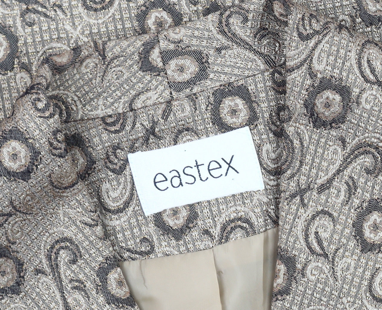 Eastex Women's Beige Floral Blazer Size 16