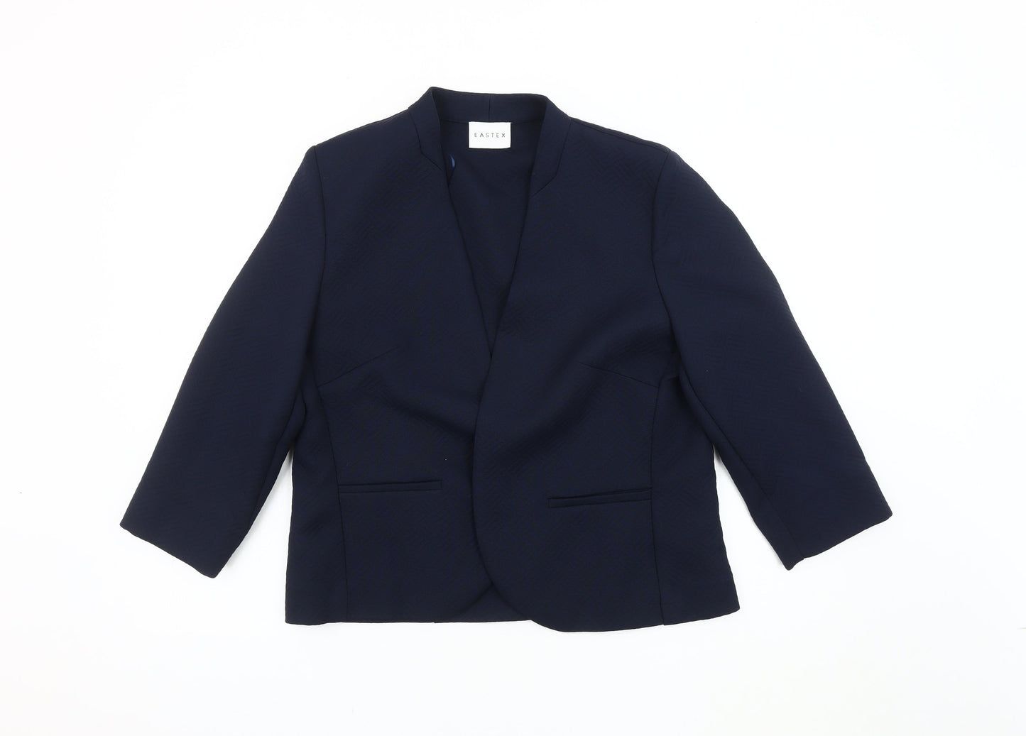 Eastex Women's Blue Blazer Size 14 Regular