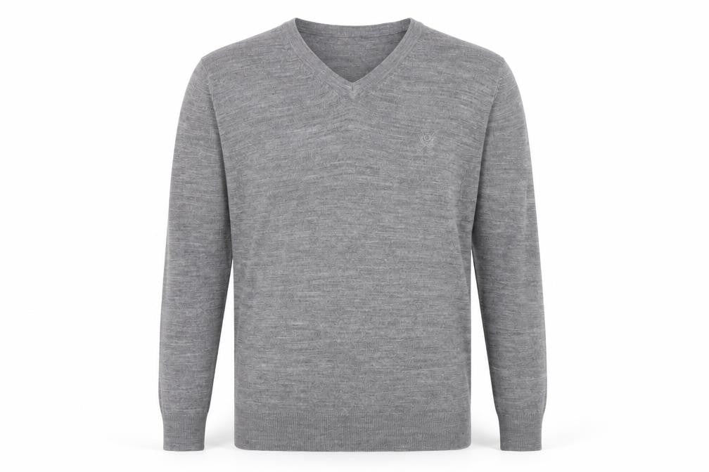 Mens UK Size S Jeff Banks Grey Pullover Jumper