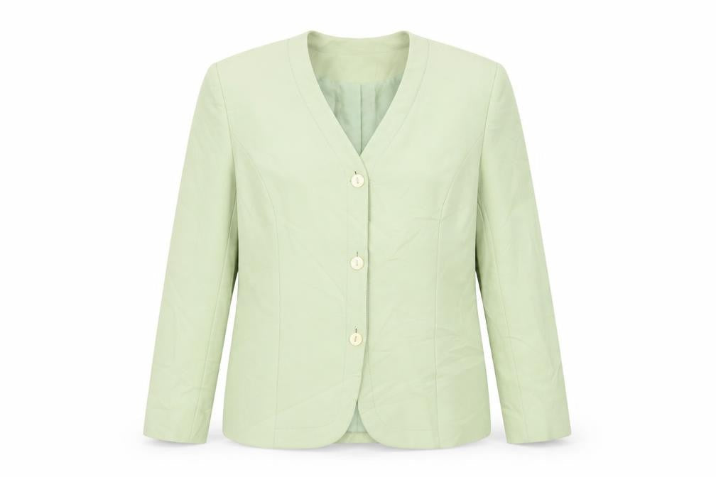 Womens UK Size 16 Eastex Regular Green Blazer