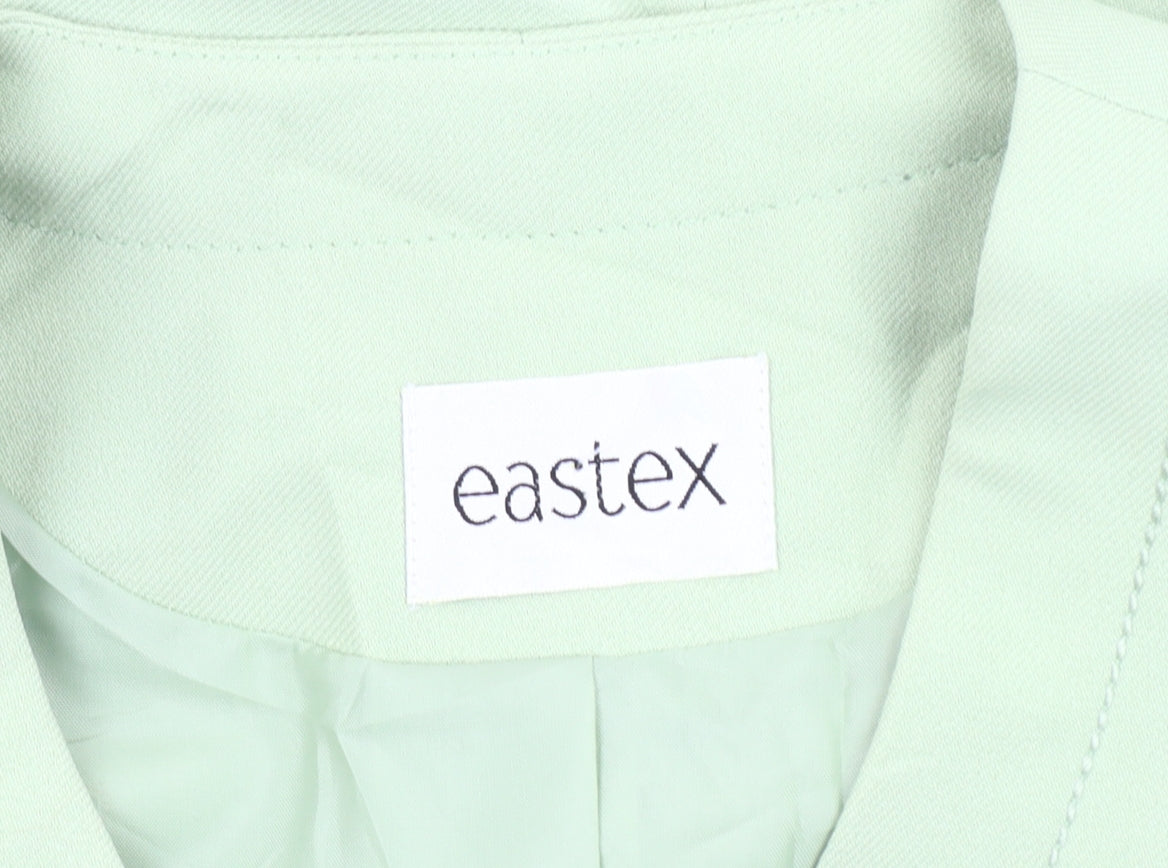 Eastex Women's Green Blazer Size 16 Long Sleeve