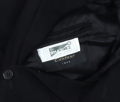 Mens UK Size 40 Centaur Regular Black Suit Jacket