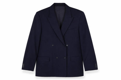 Mens UK Size 46 Van Heusen Regular Blue Suit Jacket