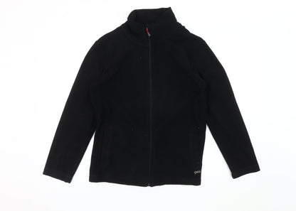Gelert Women's Black Fleece Jacket Size 10 Casual