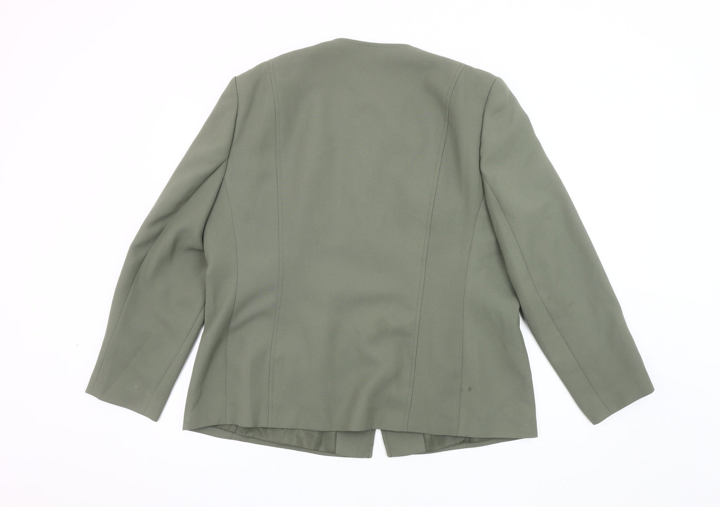 Eastex Women's Green Suit Jacket Size 18