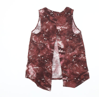 Womens UK Size 10 Marks and Spencer Multicoloured Basic Tank