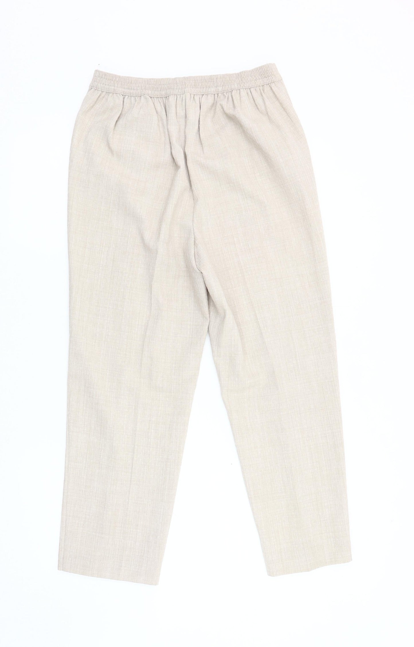 Womens UK Size 10 Honor Millburn Classic Fit  Beige Trousers