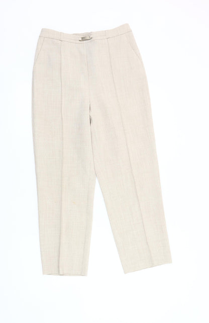 Womens UK Size 10 Honor Millburn Classic Fit  Beige Trousers