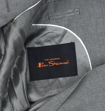 Ben Sherman Men's Grey Blazer 36 Regular Jacket