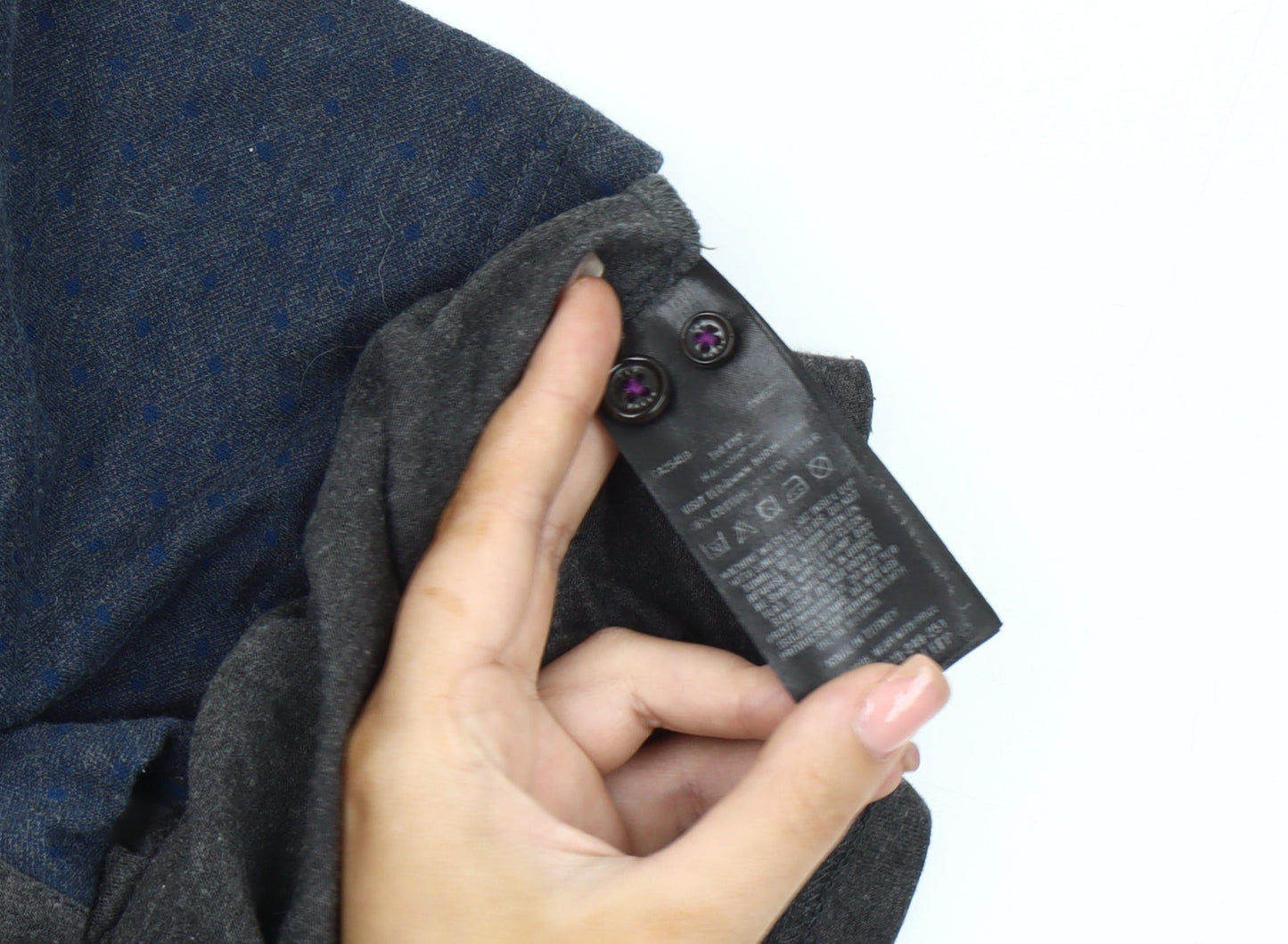 Ted Baker Men's Blue Polo Shirt - Size 4, Short Sleeve