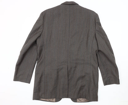 Dunn & Co Men's Brown Wool Blazer L