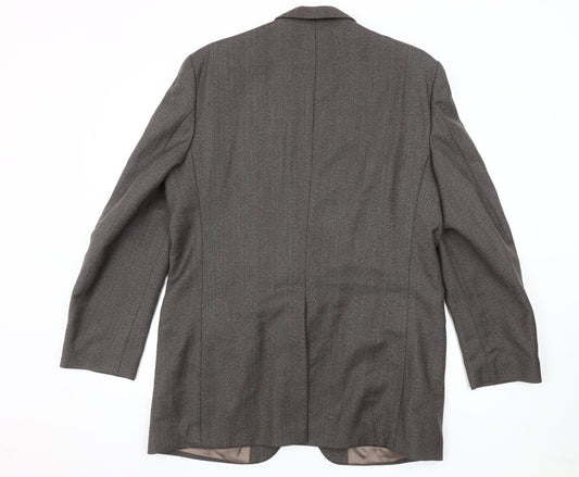Dunn & Co Men's Brown Wool Blazer L