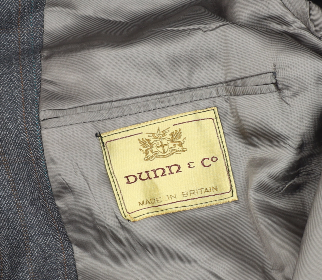Dunn & Co Men's Brown Wool Blazer L
