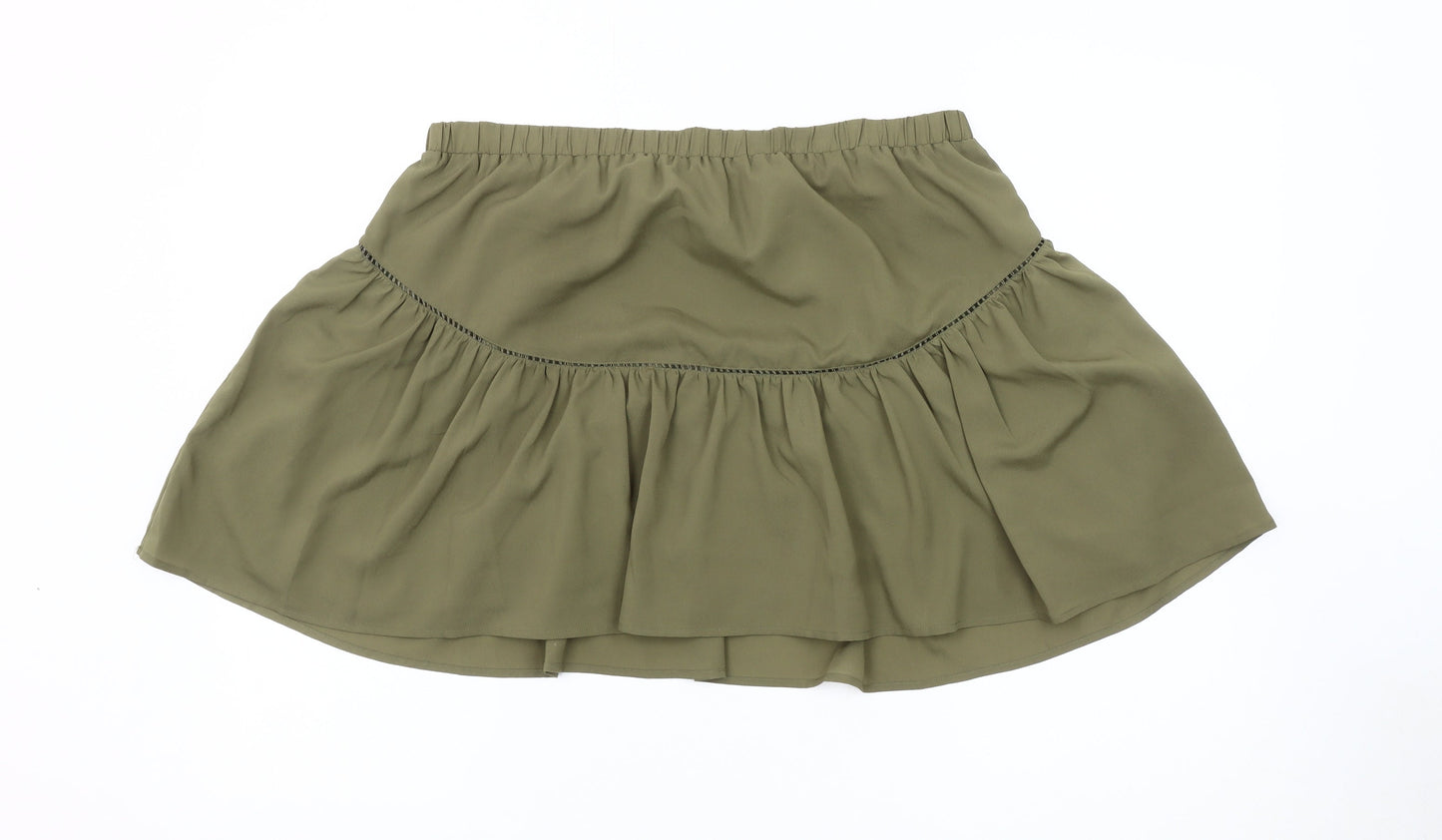 Banana Republic Women's Green Peasant Skirt M