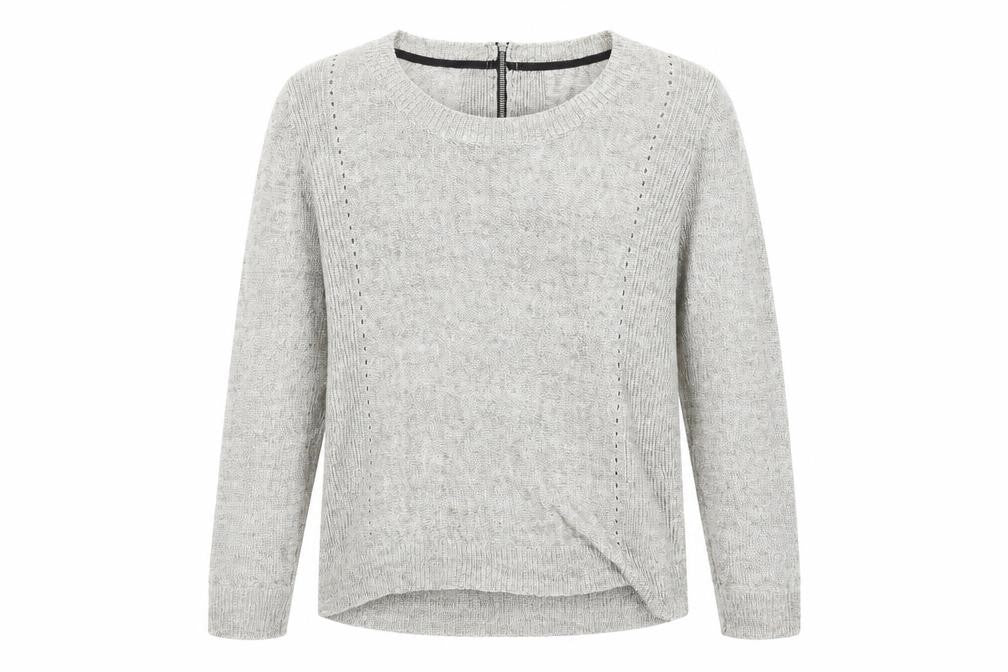 Womens UK Size 10 Jasper Conran Grey Pullover Jumper