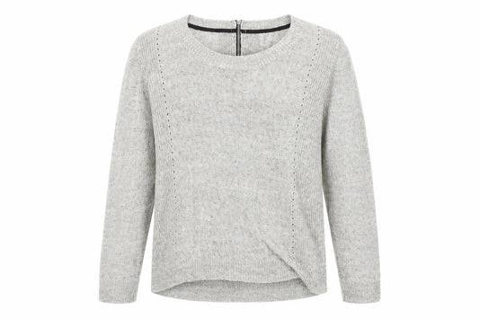 Womens UK Size 10 Jasper Conran Grey Pullover Jumper