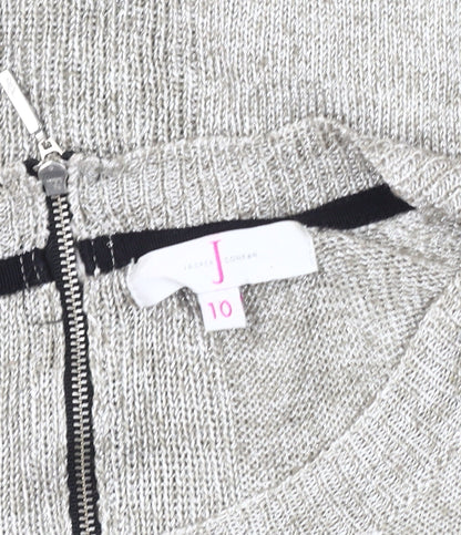 Womens UK Size 10 Jasper Conran Grey Pullover Jumper