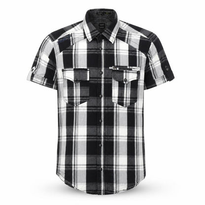 Jack & Jones Men's Black Plaid Shirt, Size S