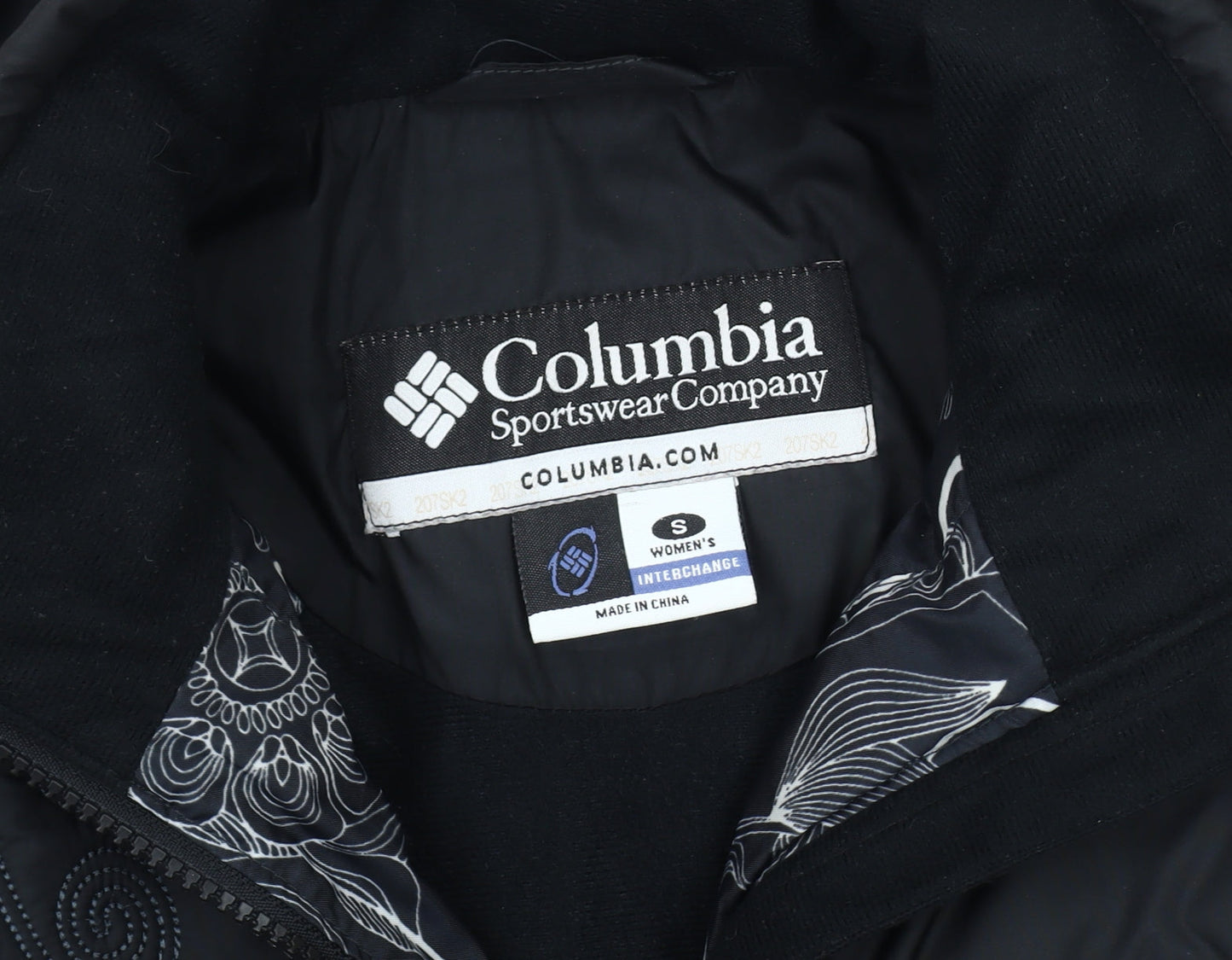 Columbia Women's Black Puffer Jacket Size S