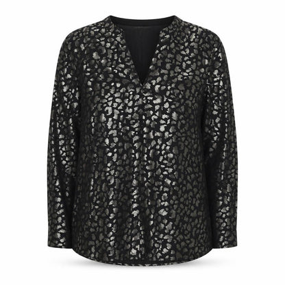 Womens UK Size 14 Principles Black Basic Blouse