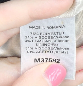 Next Women's Black Pinstripe Blazer Size 12