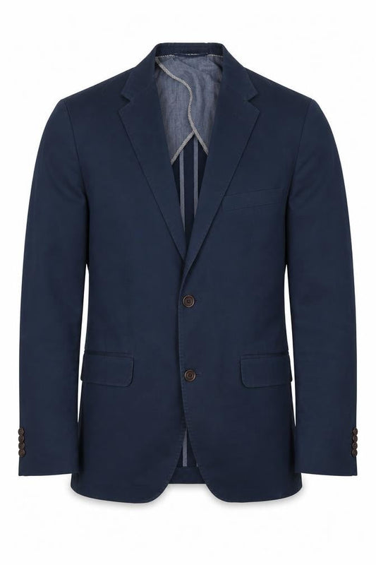 Lands' End Men's Blue Blazer 38R Classic Fit