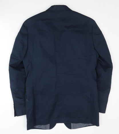 Lands' End Men's Blue Blazer 38R Classic Fit