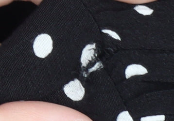 Next Women's Black Polka Dot Dress Size 14