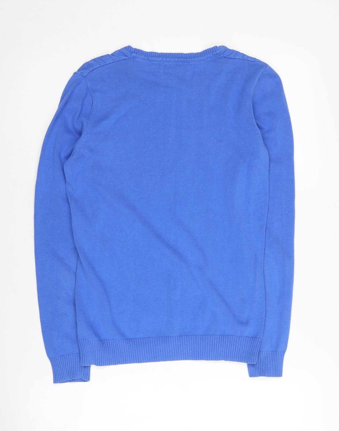 Womens UK Size M Tulchan Blue Pullover Jumper