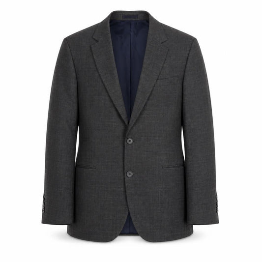 John Lewis & Partners Grey Men's Blazer 38S - Formal Style
