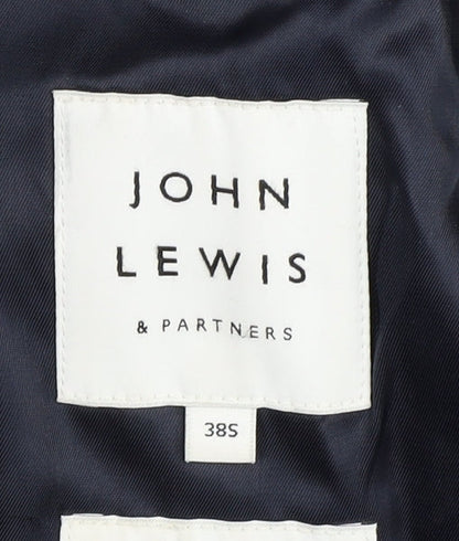 John Lewis & Partners Grey Men's Blazer 38S - Formal Style