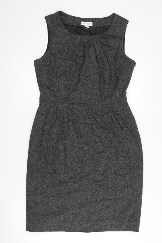 Monsoon Women’s Grey Sheath Dress, Size 12