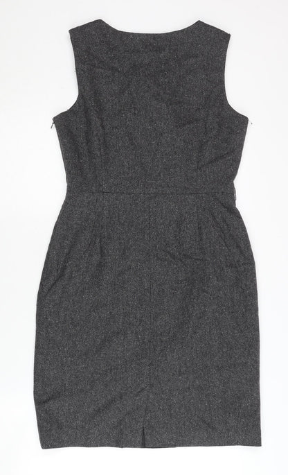 Monsoon Women’s Grey Sheath Dress, Size 12