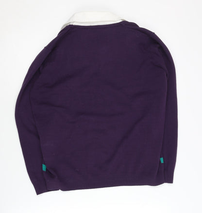 Womens UK Size M Isle Multicoloured Pullover Jumper