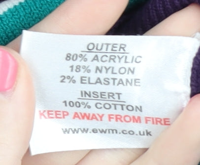 Womens UK Size M Isle Multicoloured Pullover Jumper
