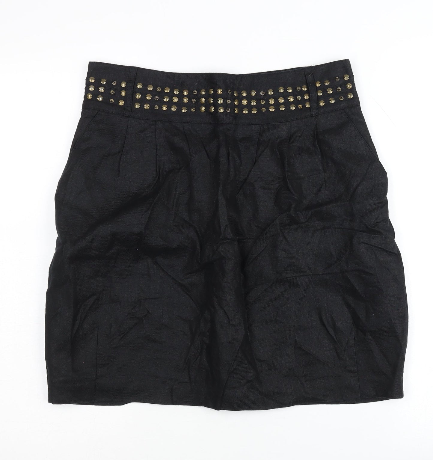 Marks and Spencer Women's Black Pencil Skirt - UK 12