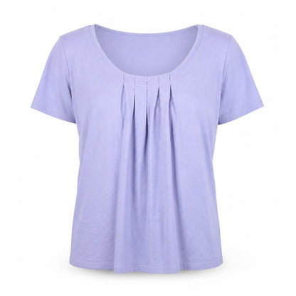 Womens UK Size 18 Wardrobe Purple Basic T-Shirt