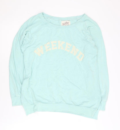 A Post Card from Brighton Women's Blue S Pullover Sweatshirt